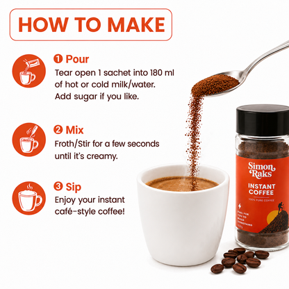 Elevated Instant Coffee - Simon Raks